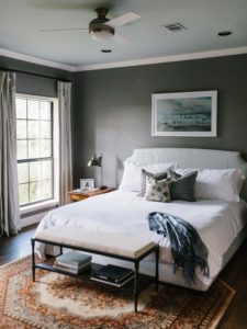 Master bedroom interior design in Austin, TX by BANDD DESIGN