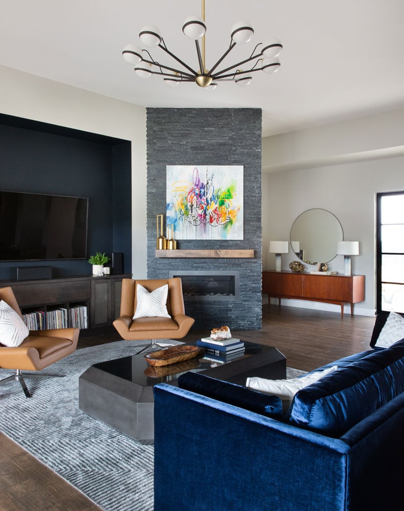 Dream Catcher Modern Getaway Family Room Design