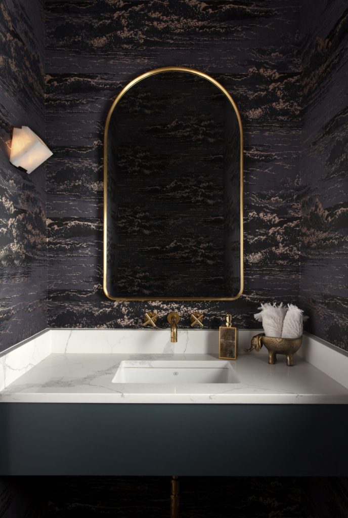 Rollingwood Powder Room Bandd Design