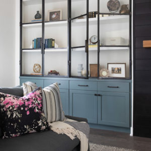 keep your bookshelves organized Barton Creek Interior Design Services