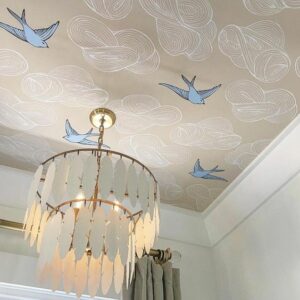 mix tile styles Ceiling 1