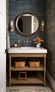 the power of functional and stylish small spaces Powder Room
